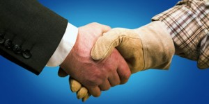 service handshake